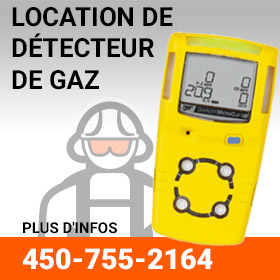 Location de détecteur de gaz