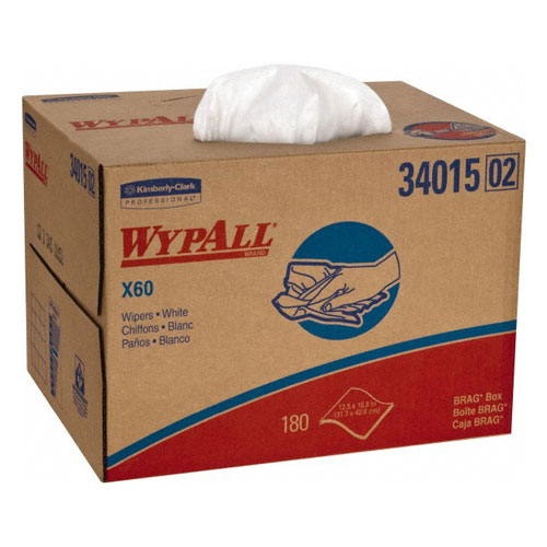 Chiffons industriels WypAll ForceMax - boîte distributrice 480 formats