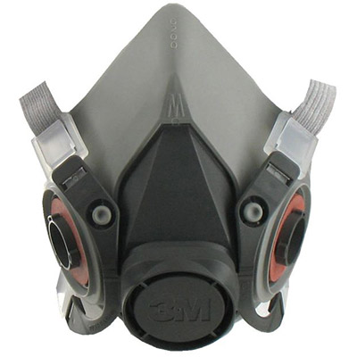 Respirateur réutilisable Demi-masque 6200 Masque à gaz Protection