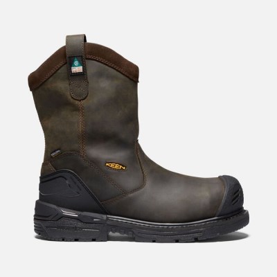 1024217 Botte de travail Keen Philadelphia Wellington couleur marron pour homme