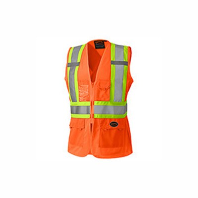 Gilet de signalisation pour femme , orange V1020850-136