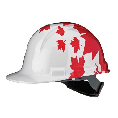 Casque de sécurité Dynamic Whistler Motif Canada , HP241RMPL